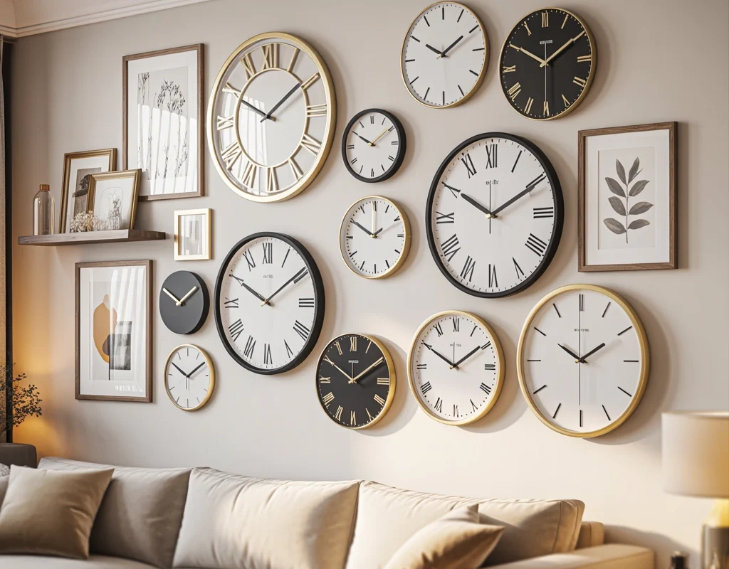 Create a Wall Clock Gallery Wall