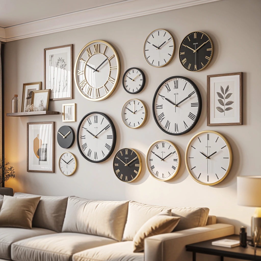 Create a Wall Clock Gallery Wall