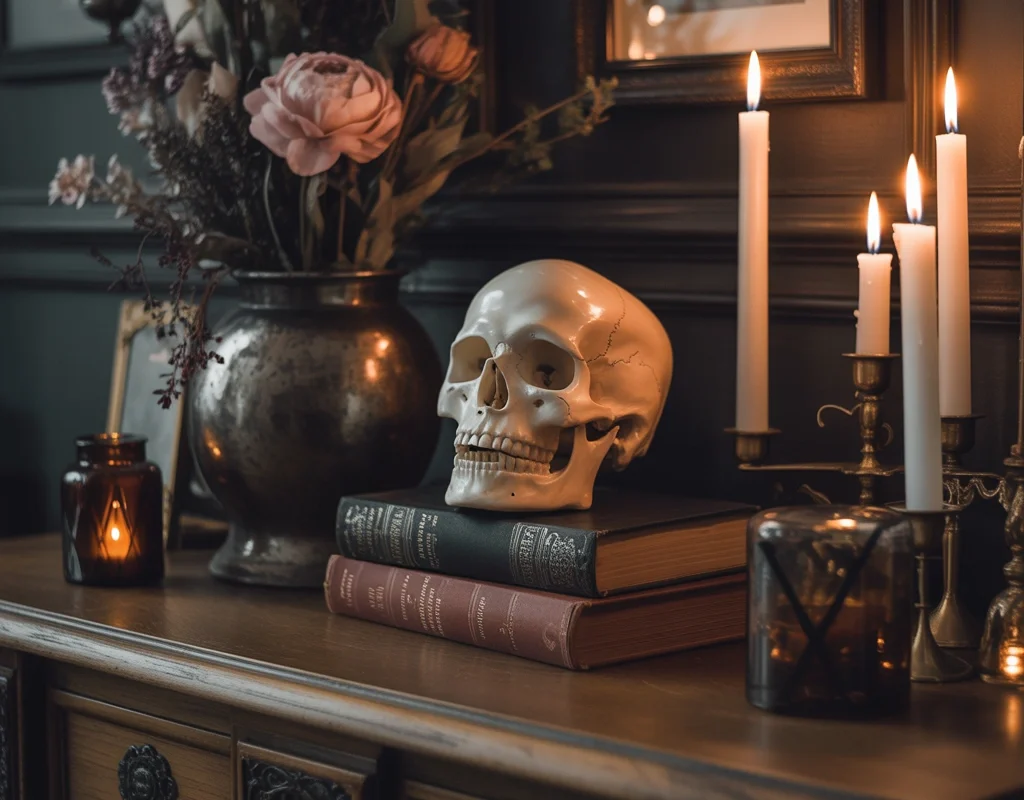 Create an Antique Skull Display