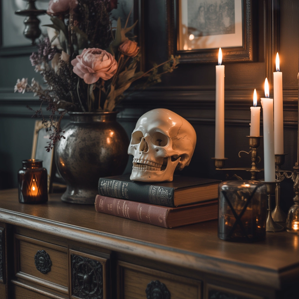 Create an Antique Skull Display