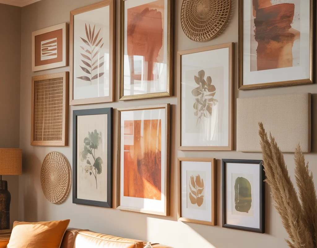 Create an Earthy Gallery Wall