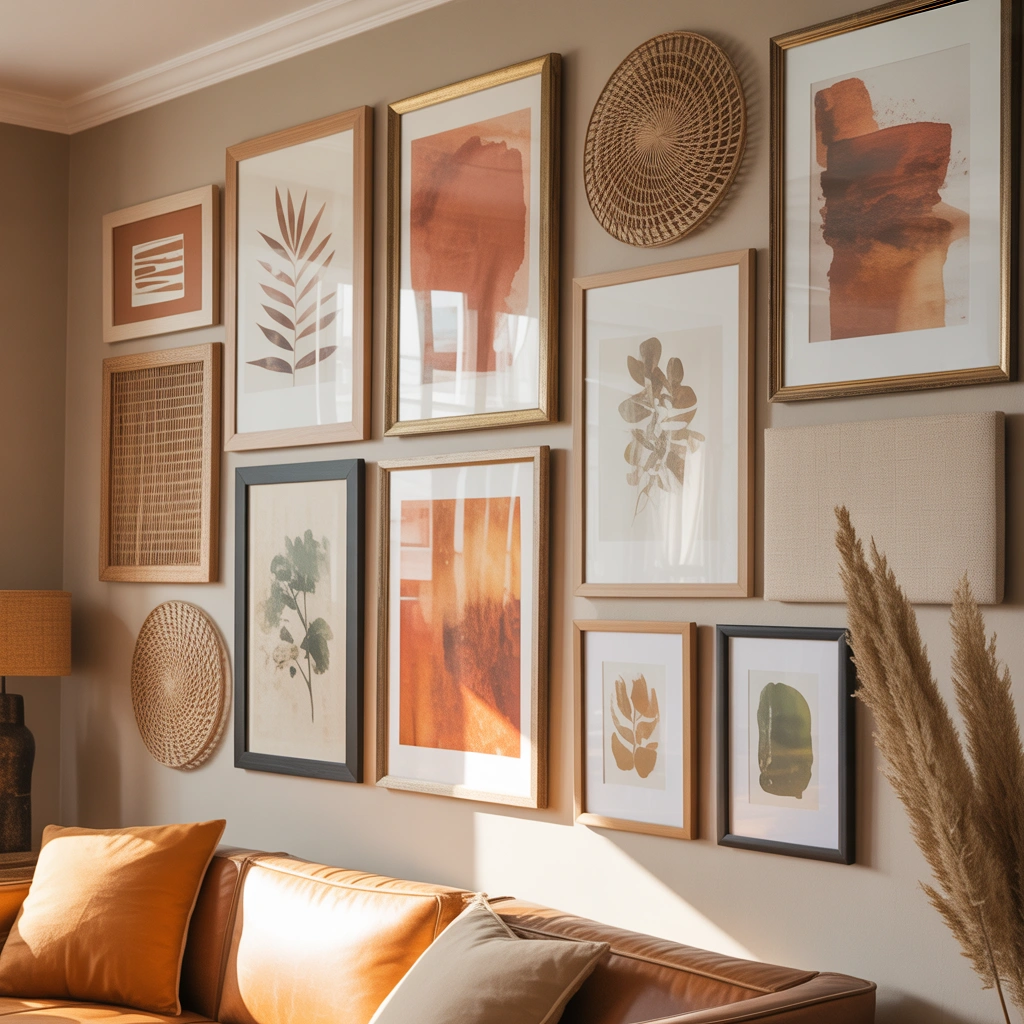 Create an Earthy Gallery Wall