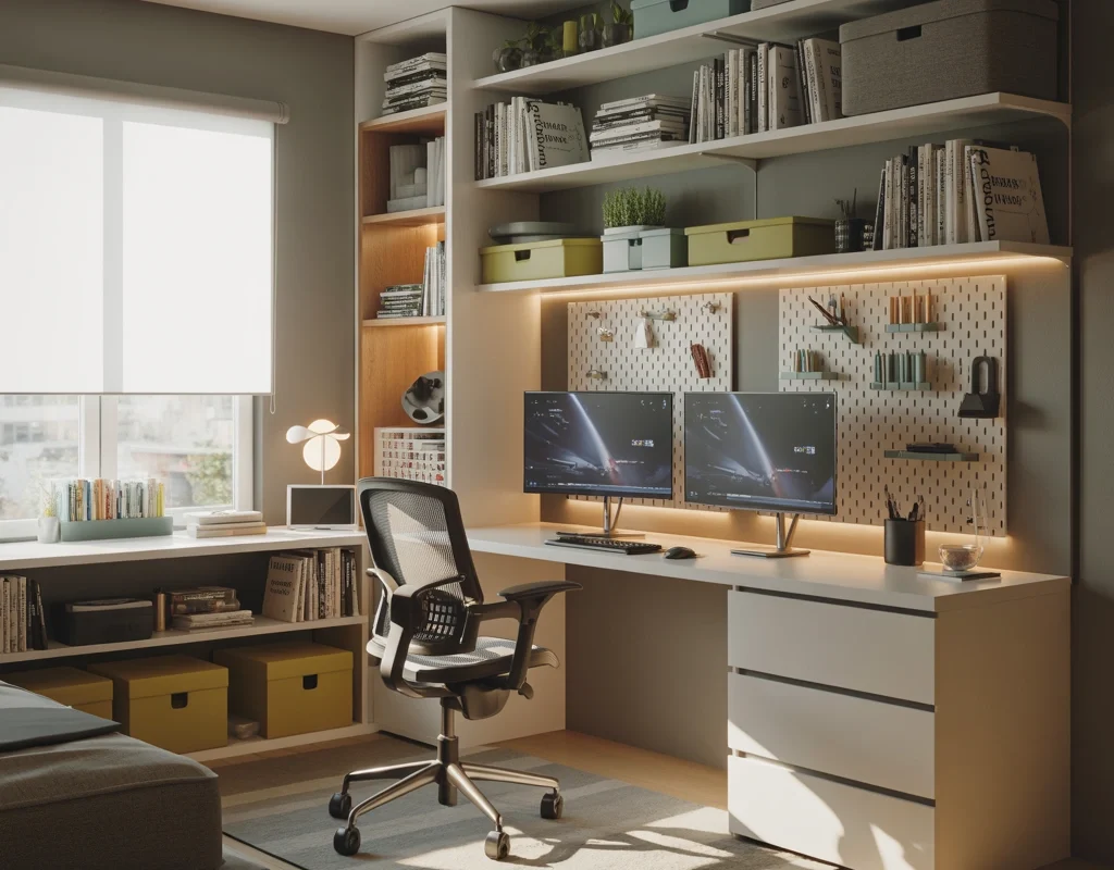 Create an IKEA Gaming and Home Office Combination