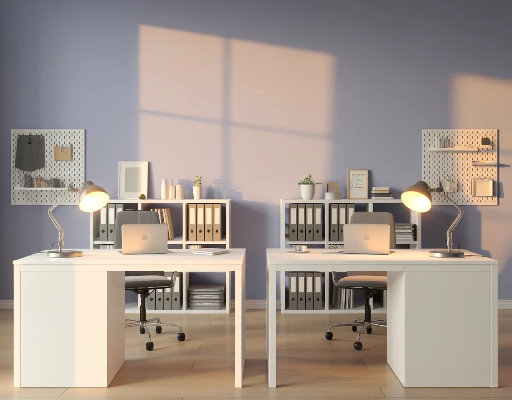 Create an IKEA Home Office for Two People