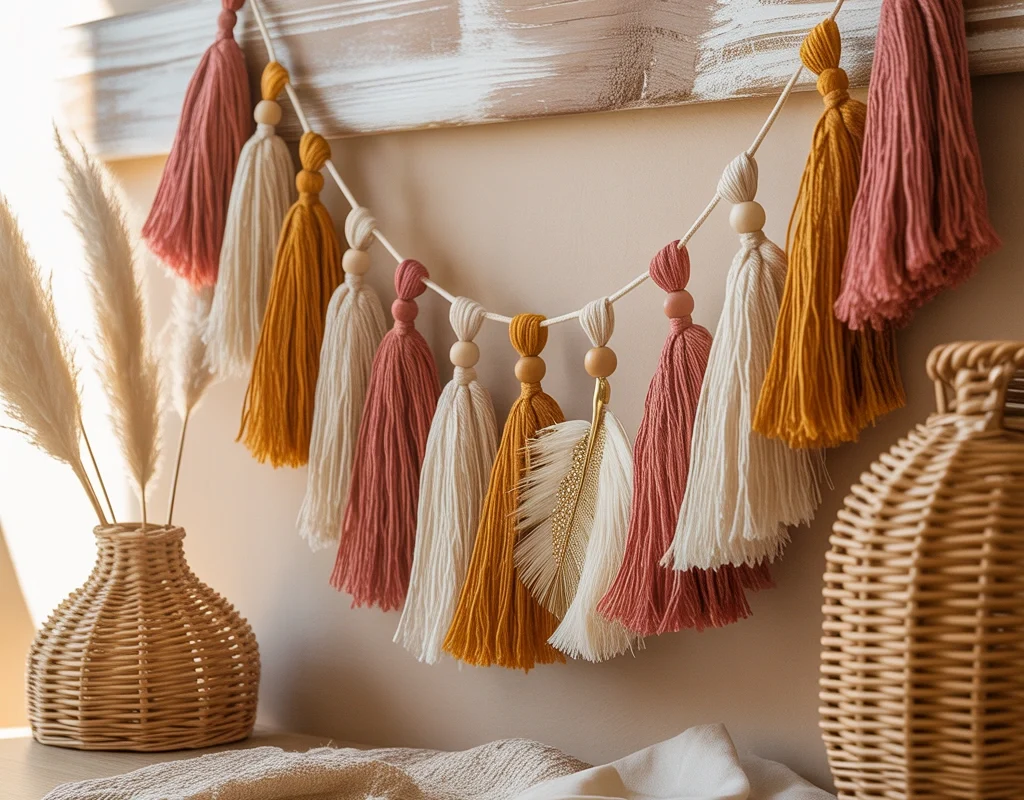 DIY Boho Tassel Garland