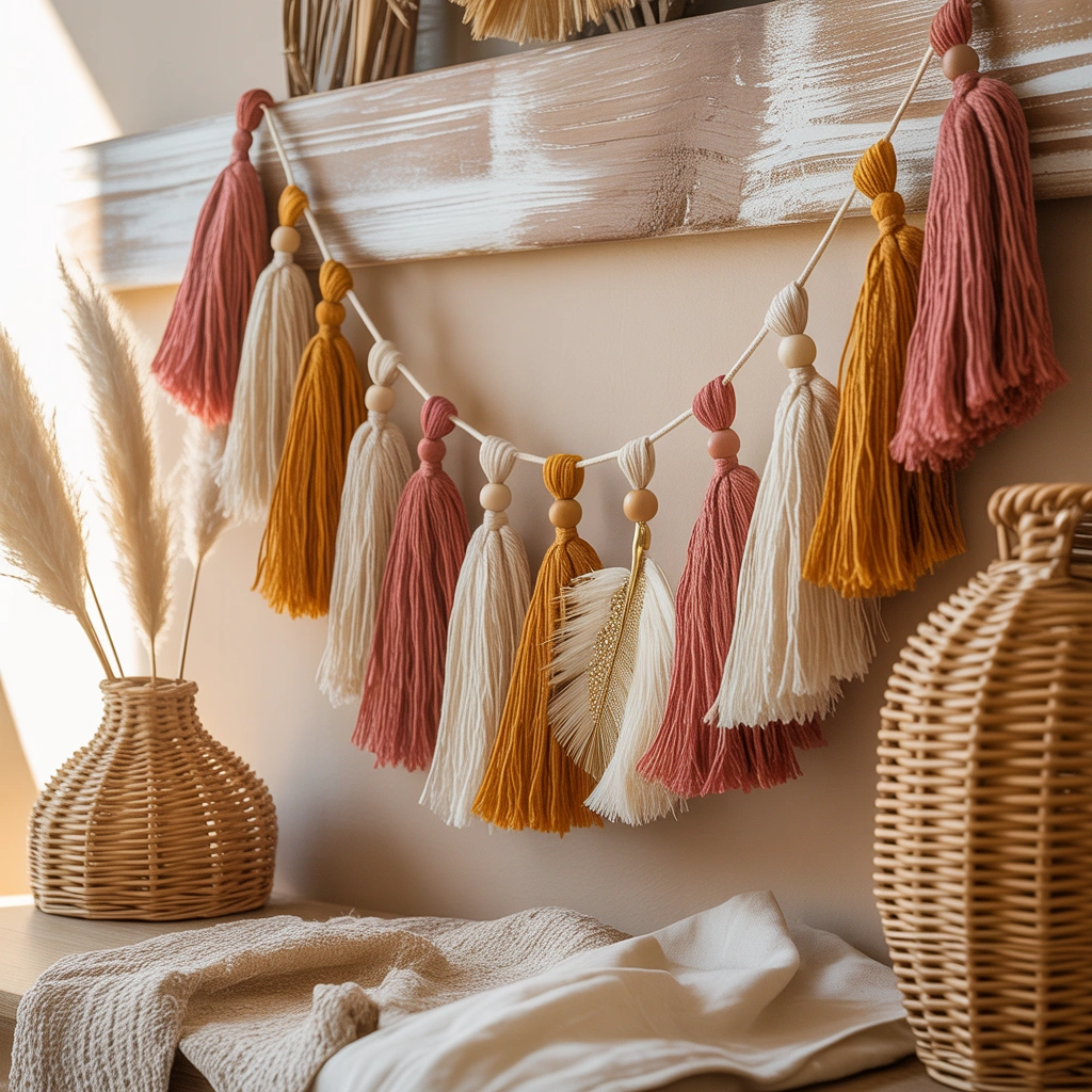 DIY Boho Tassel Garland