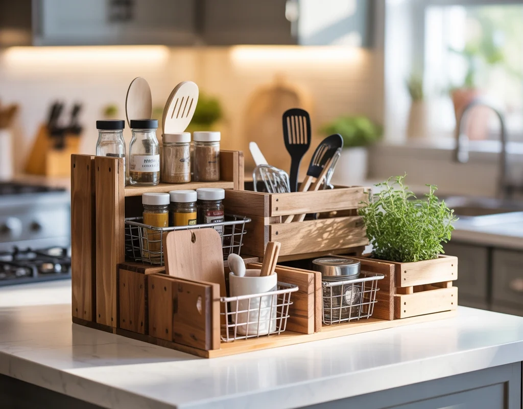DIY Dollar Tree Kitchen Organizer