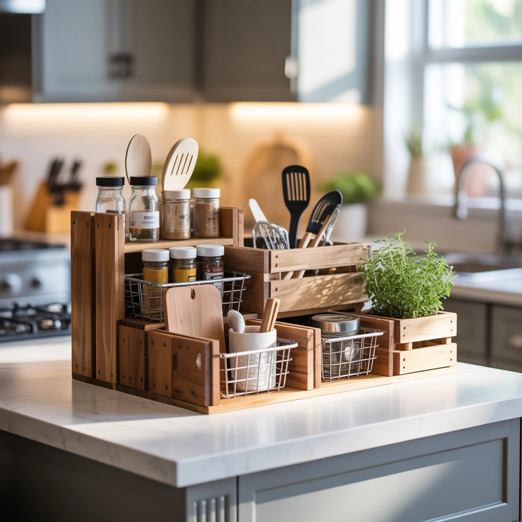 DIY Dollar Tree Kitchen Organizer