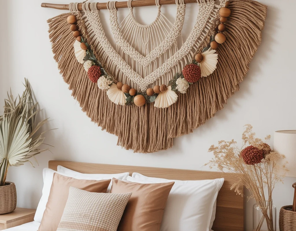 DIY Jute Wall Hanging Decoration