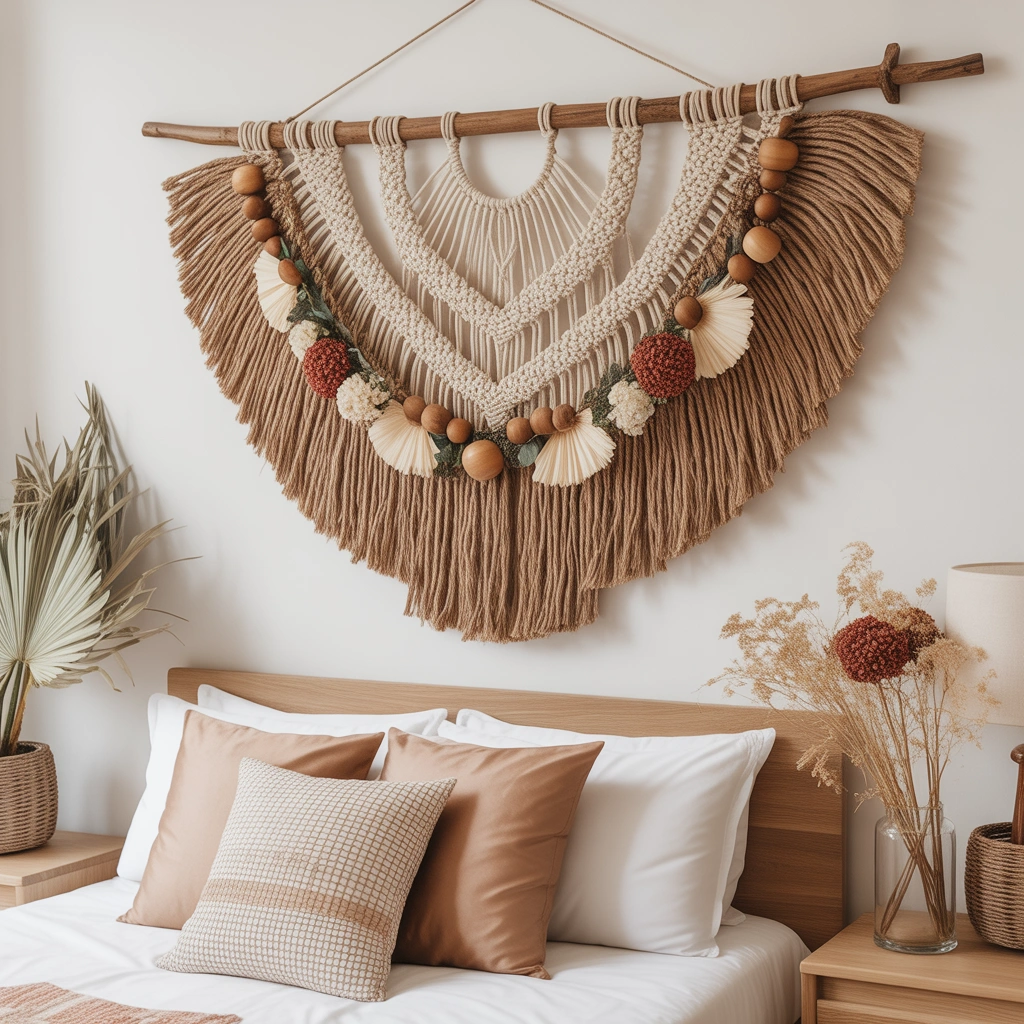 DIY Jute Wall Hanging Decoration