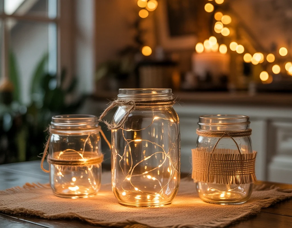 DIY Mason Jar Lanterns for a Cozy Rustic Glow