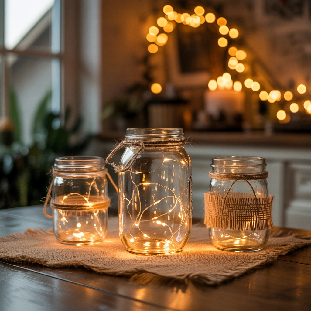 DIY Mason Jar Lanterns for a Cozy Rustic Glow