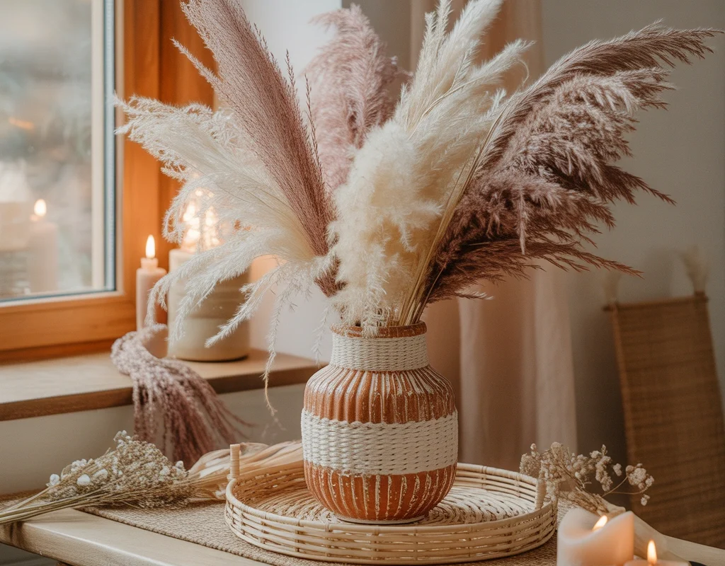 DIY Pampas Grass Vase