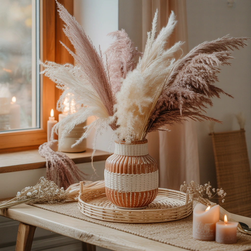 DIY Pampas Grass Vase