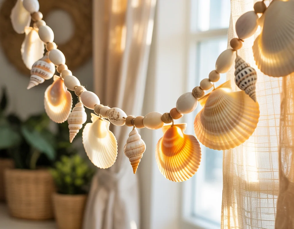 DIY Seashell Garland