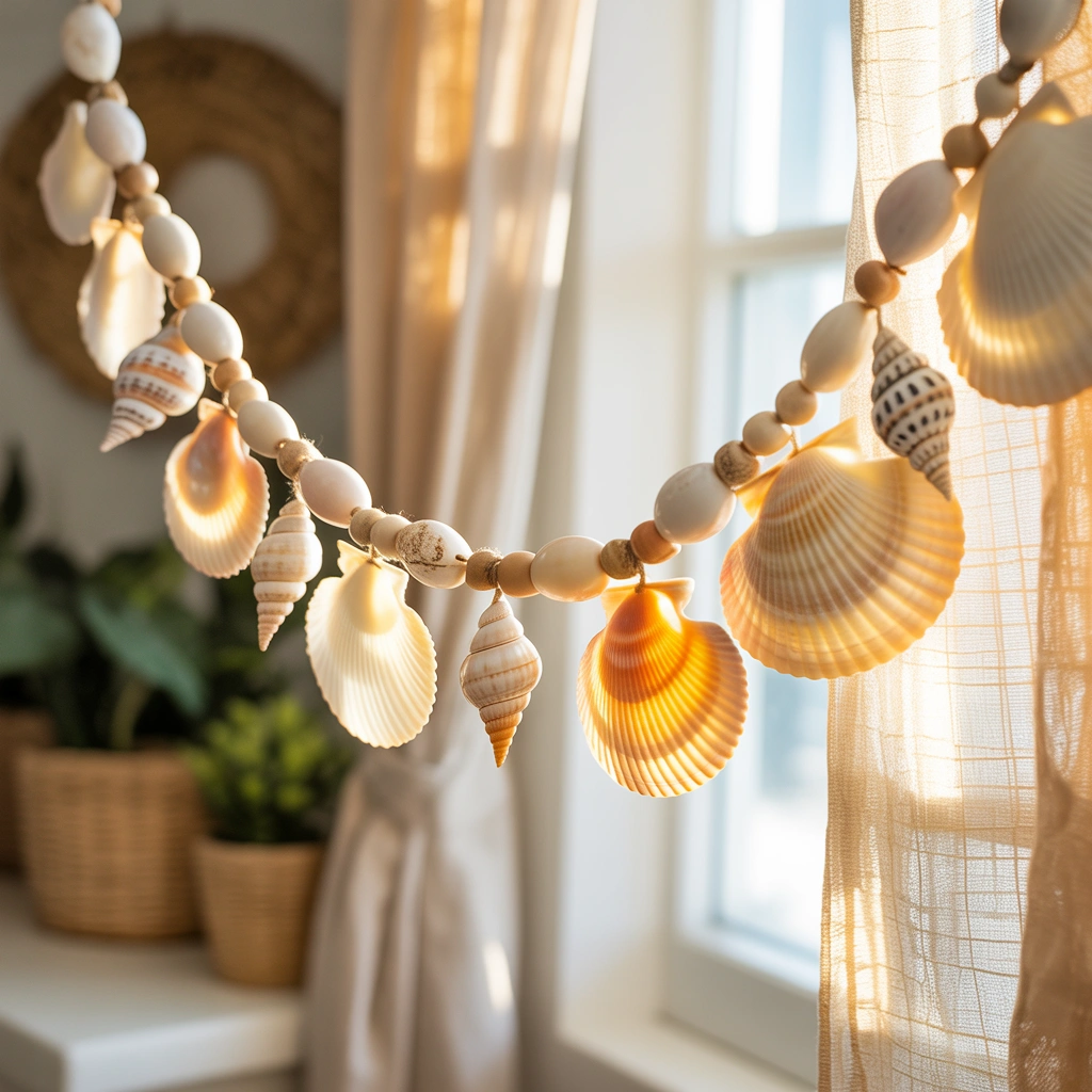 DIY Seashell Garland