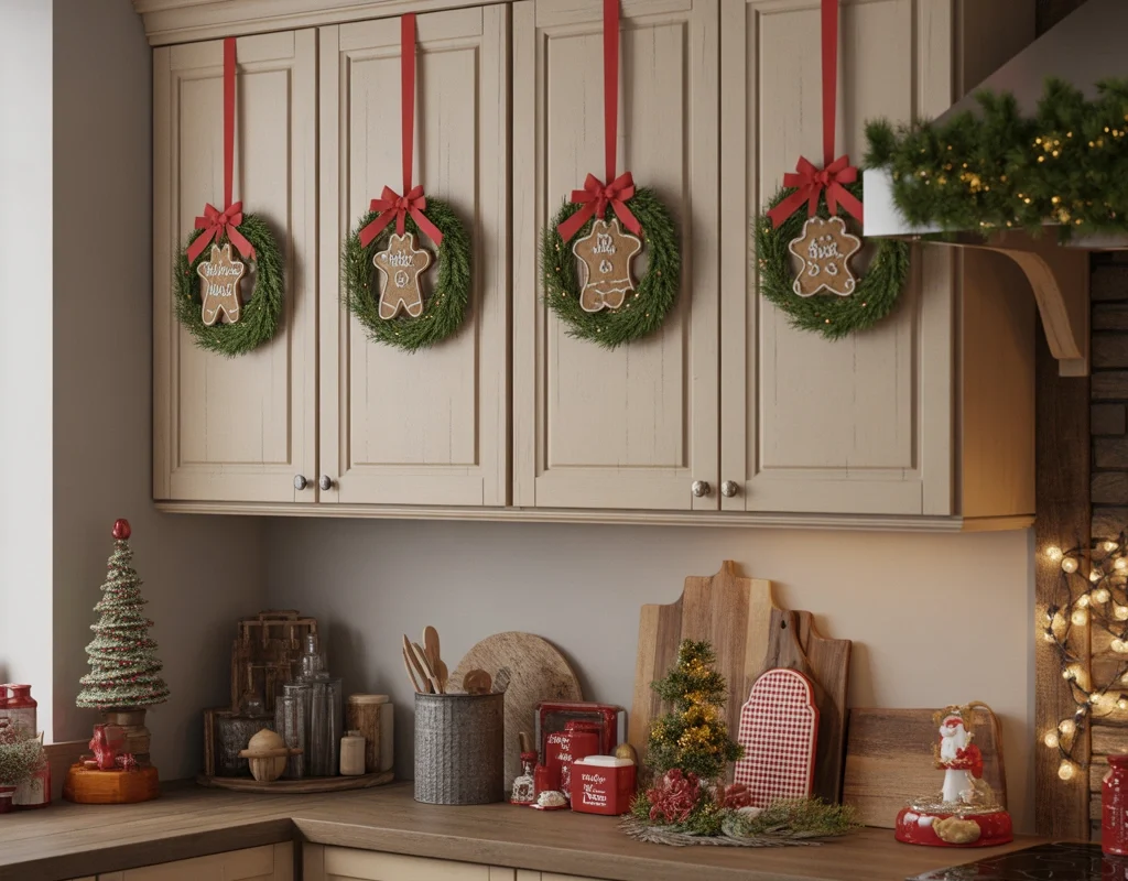 Decorate Kitchen Cabinets With Festive Details