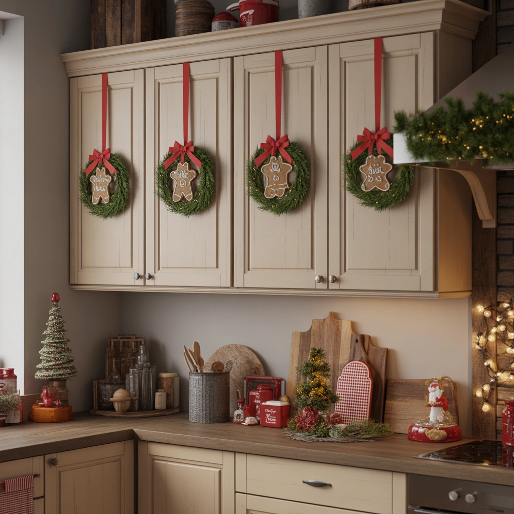 Decorate Kitchen Cabinets With Festive Details