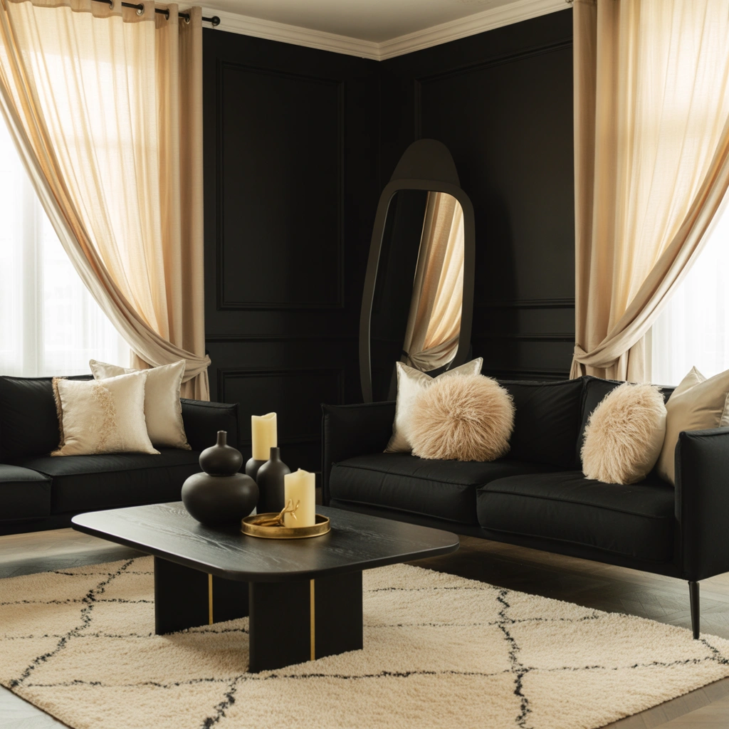 Decorate With Black and Cream