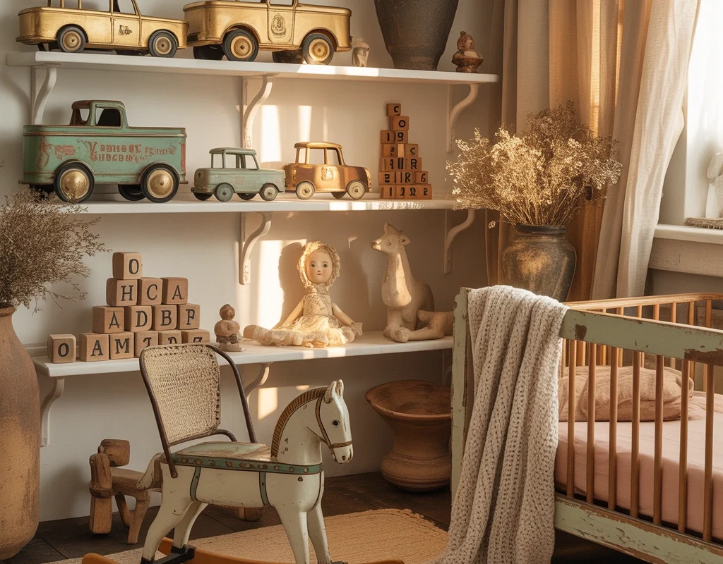 Decorate With Classic Vintage Toys and Collectible Pieces