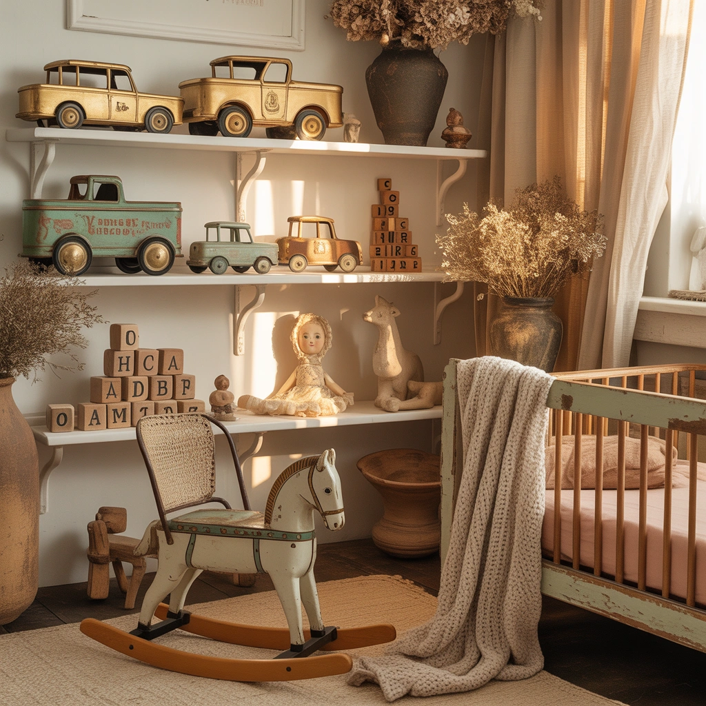 Decorate With Classic Vintage Toys and Collectible Pieces