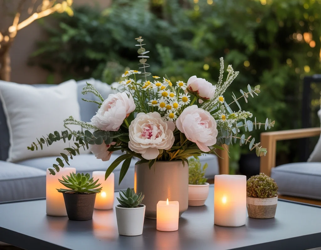 Decorate With Fresh Flowers