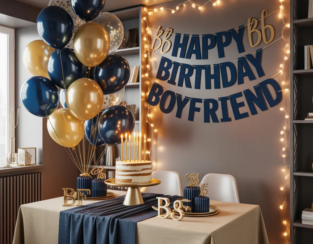 Decorate With His Favorite Colors