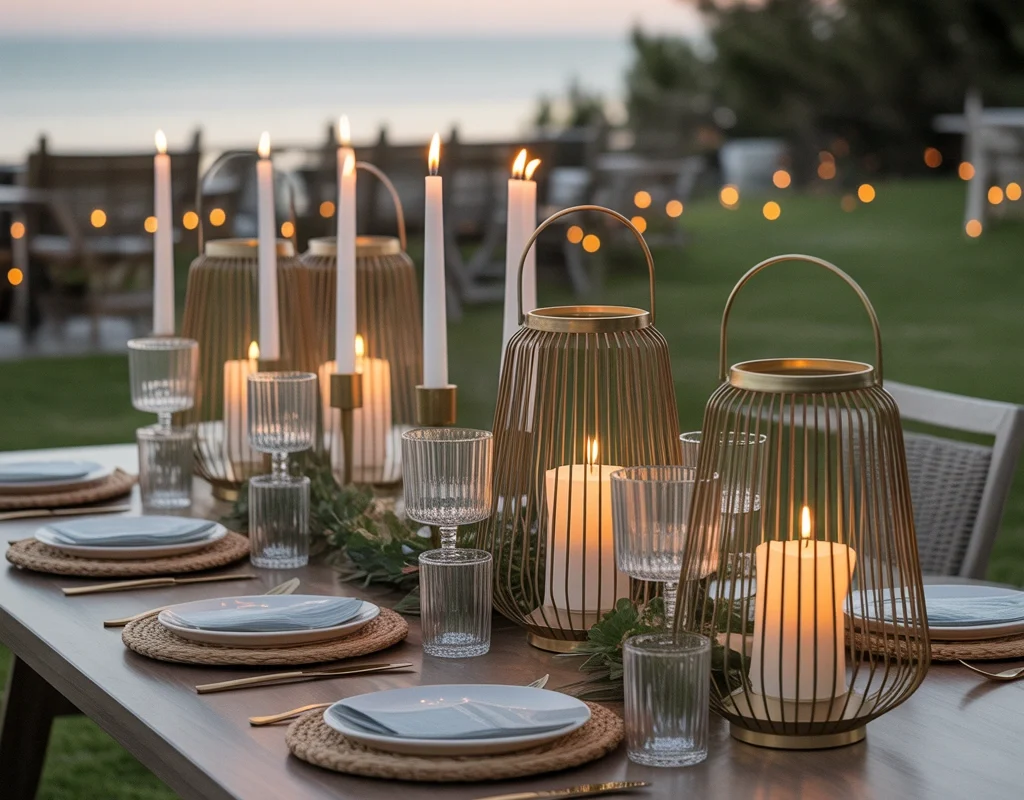 Decorate With Lanterns and Candles
