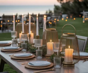 Decorate With Lanterns and Candles