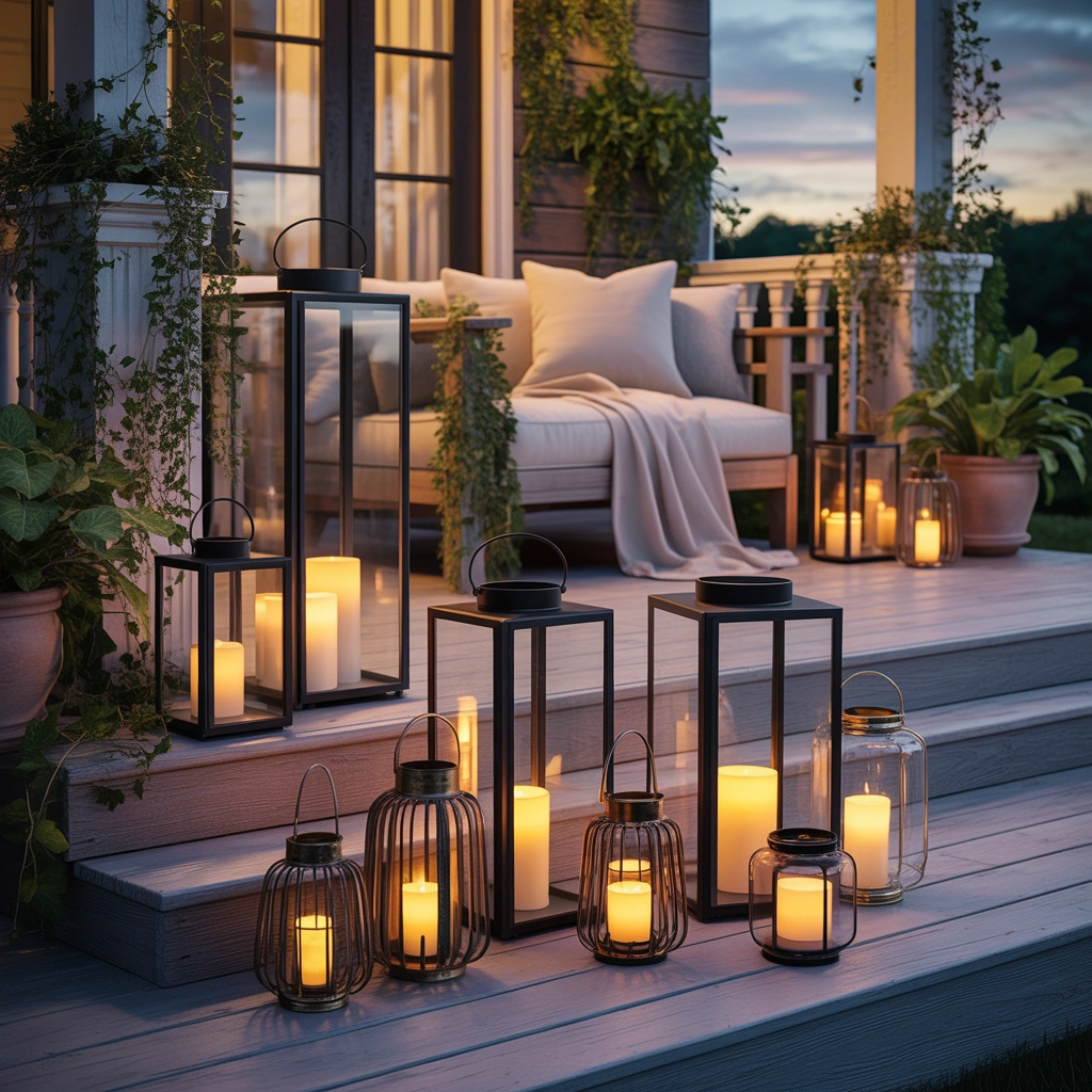 Decorate With Outdoor Lanterns