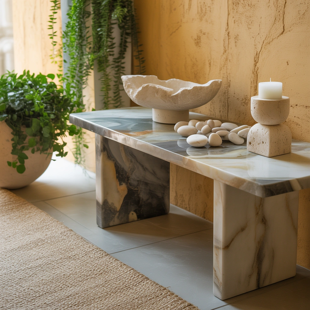 Decorate With Stone and Marble Accents