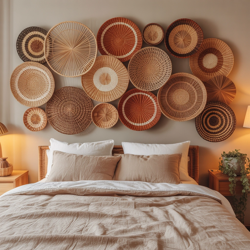 Decorate With Woven Wall Baskets