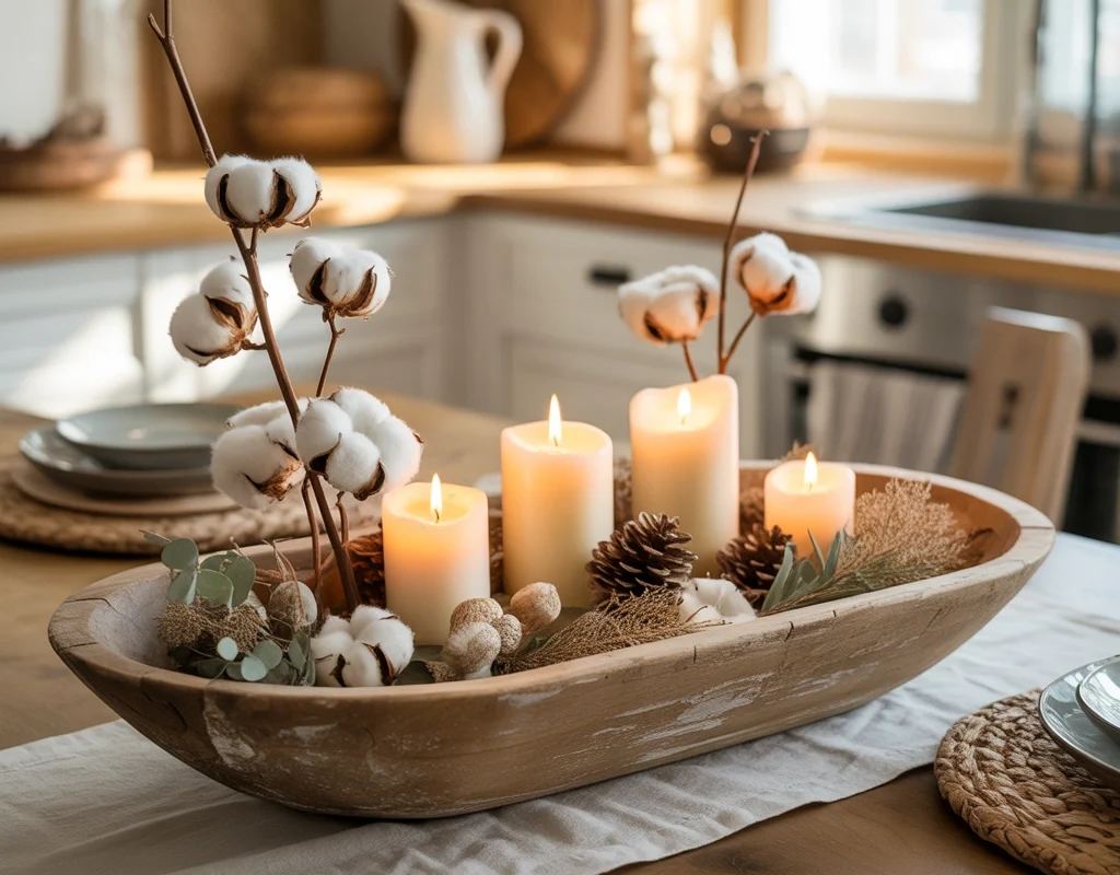 Decorate With a Rustic Dough Bowl