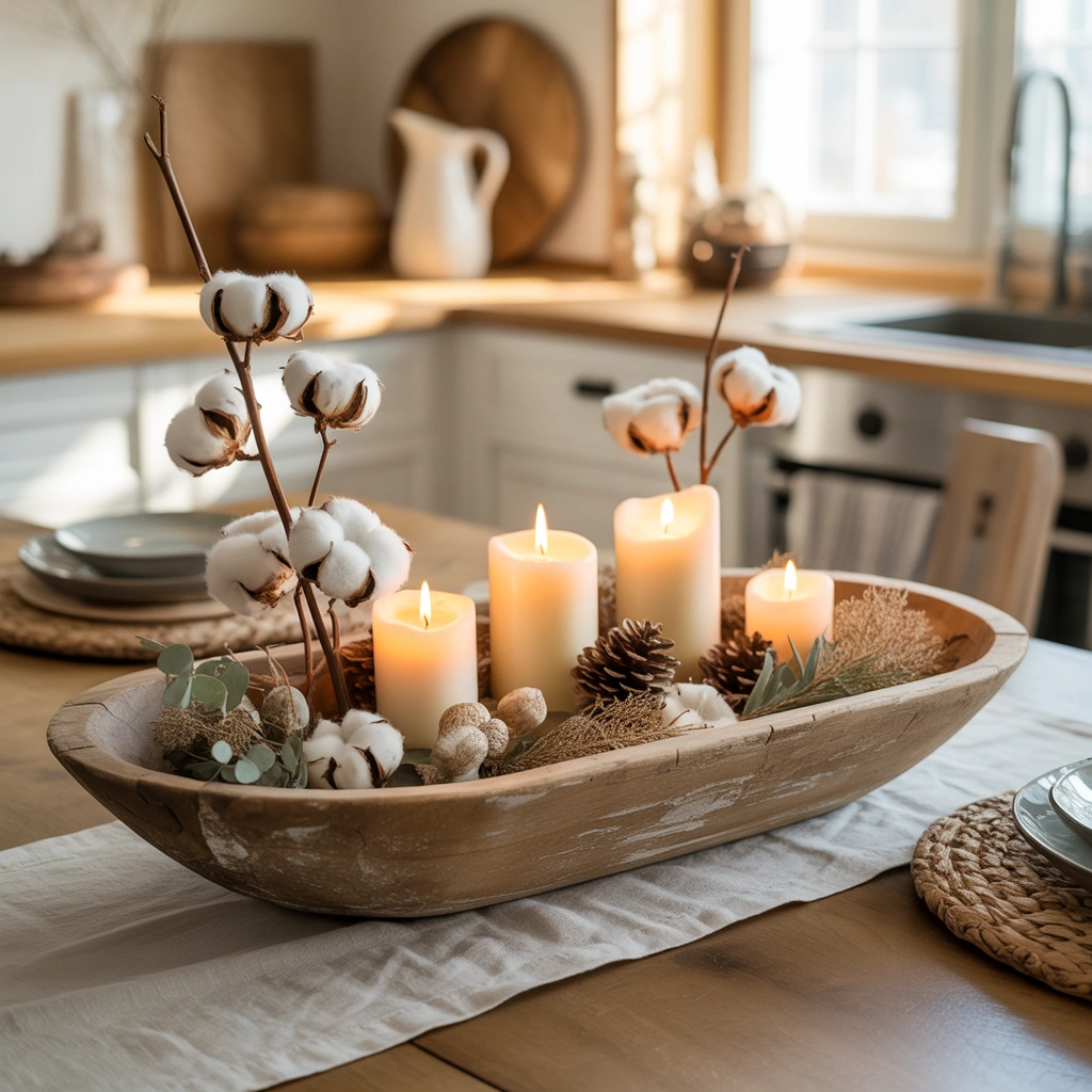 Decorate With a Rustic Dough Bowl