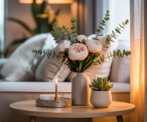 Decorate With a Small Plant or Fresh Flowers 1024x800