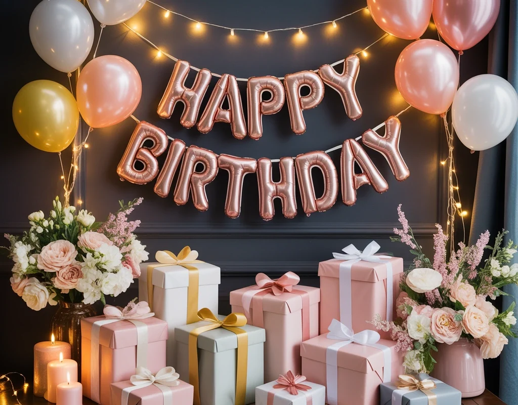 Decorate With a Surprise Gift Display Area