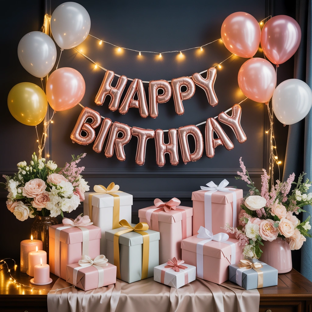 Decorate With a Surprise Gift Display Area