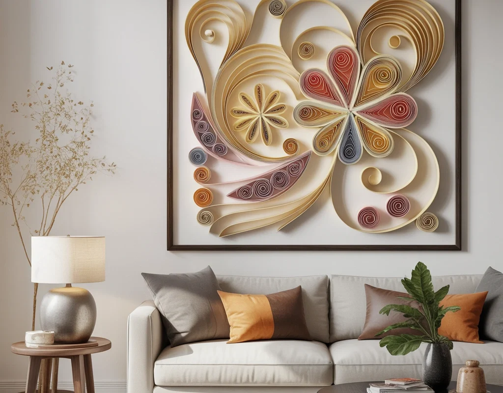 Decorate Your Wall With Paper Quilling Art