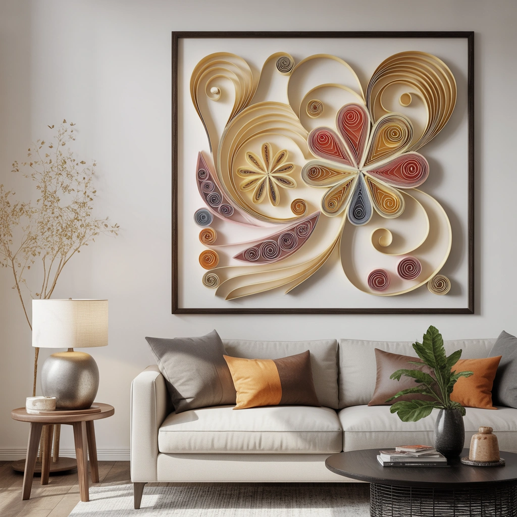 Decorate Your Wall With Paper Quilling Art