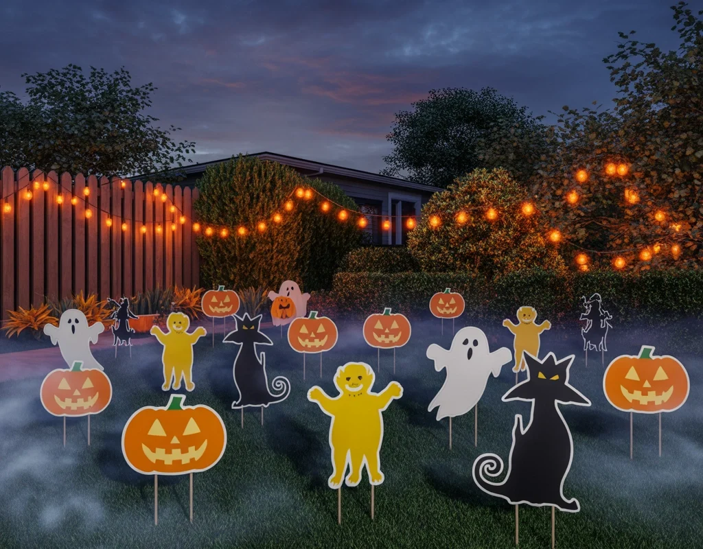 Decorate with Halloween Yard Signs