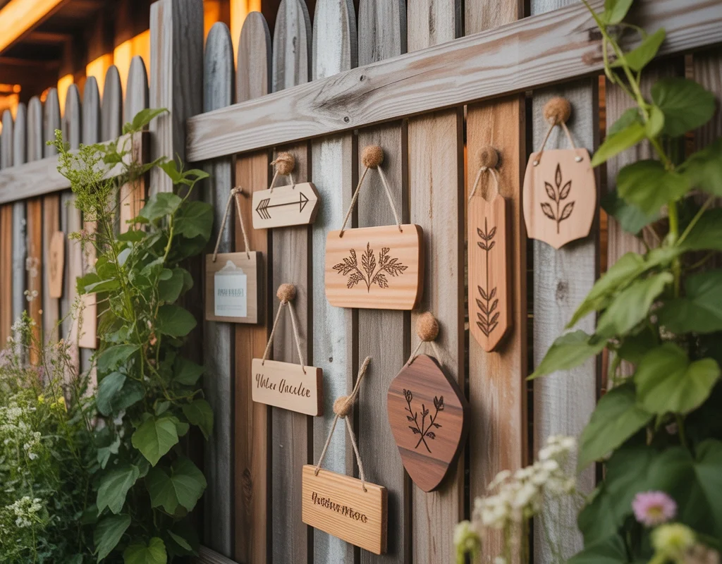 Decorate with Rustic Wooden Signs