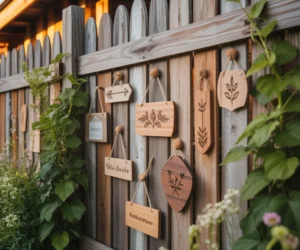 Decorate with Rustic Wooden Signs