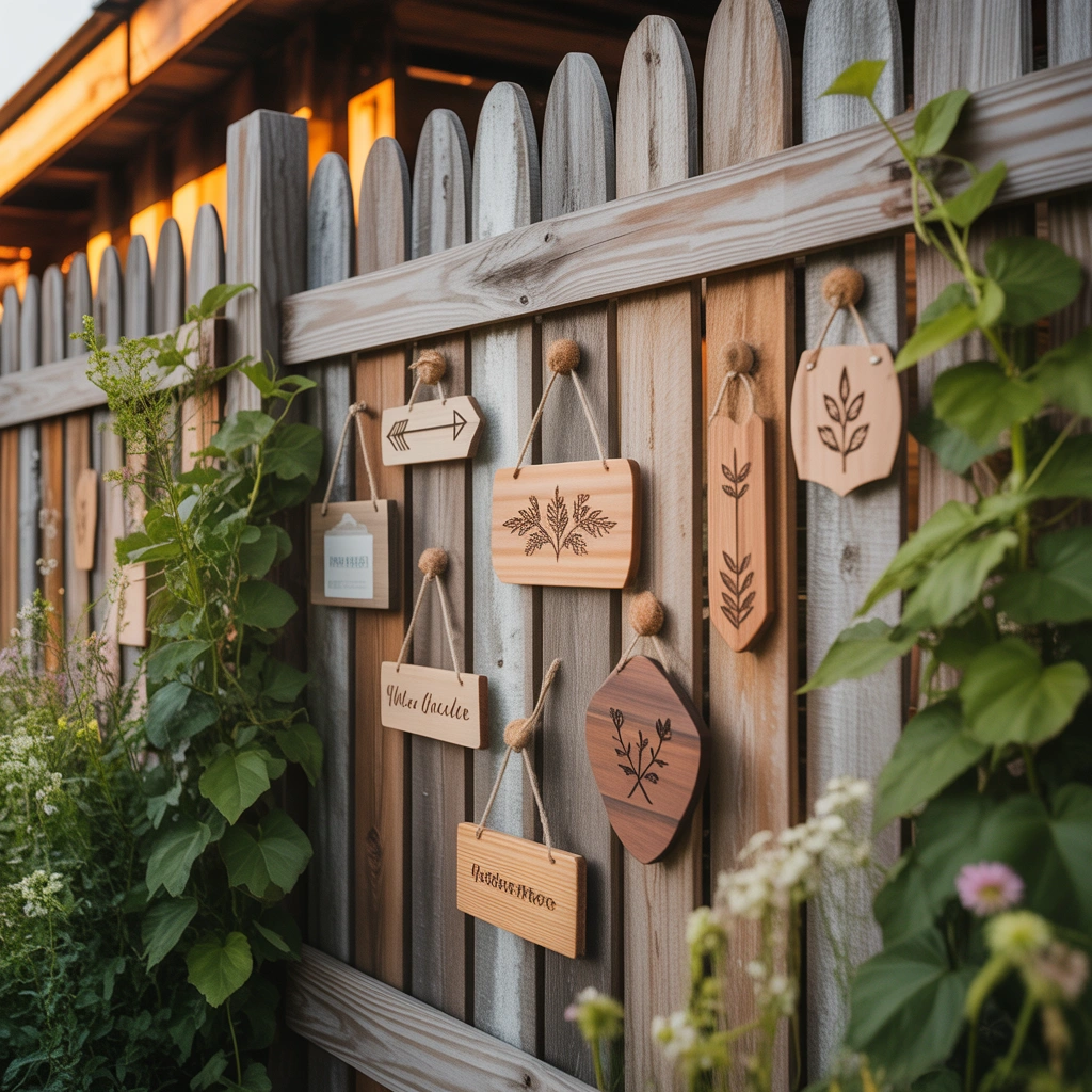 Decorate with Rustic Wooden Signs