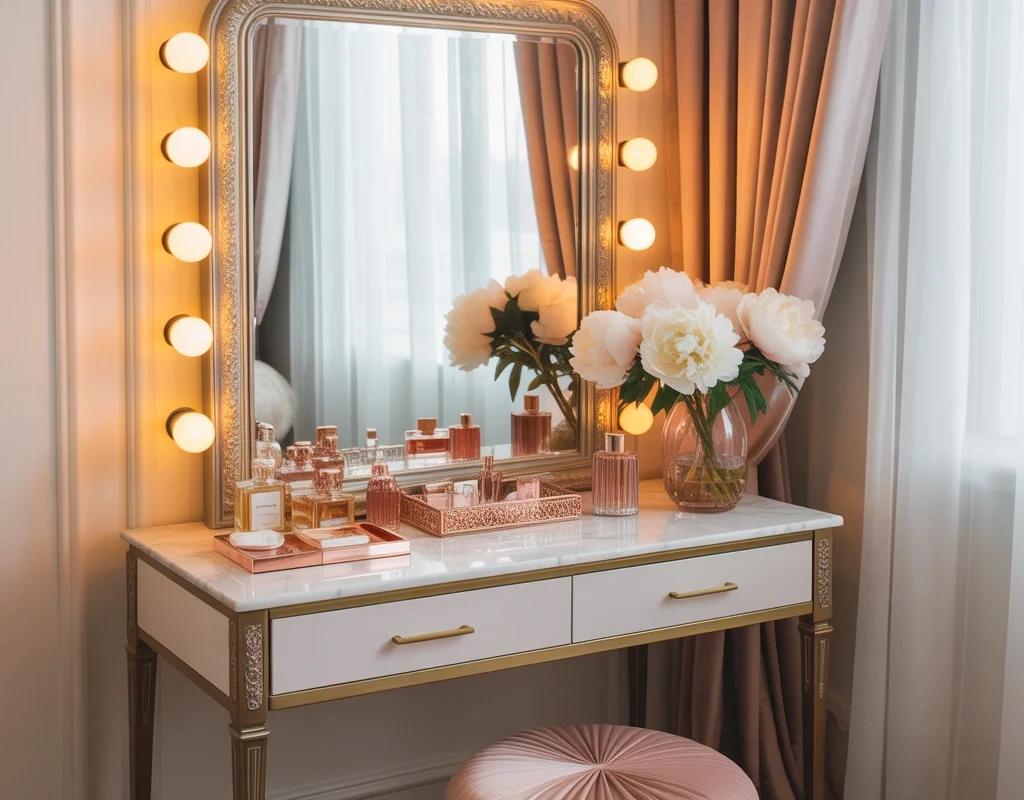 Design a Beautiful Vanity Corner