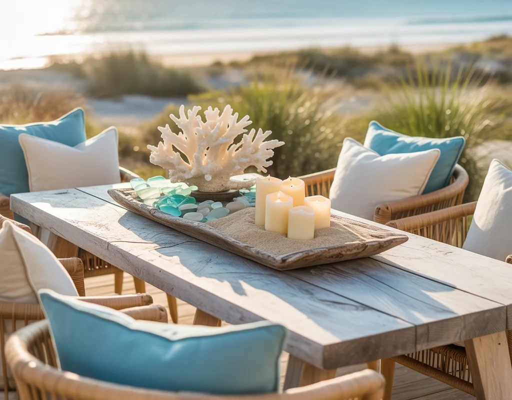 Design a Coastal Inspired Outdoor Table