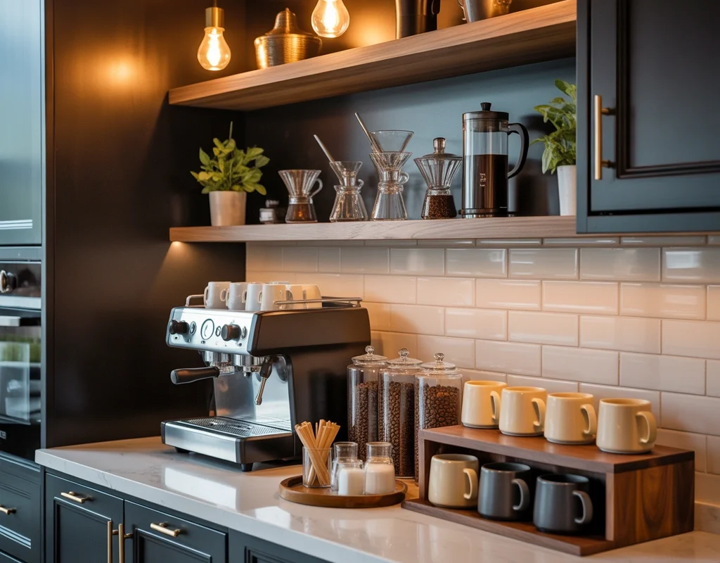 Design a Coffee Bar for Entertaining Guests