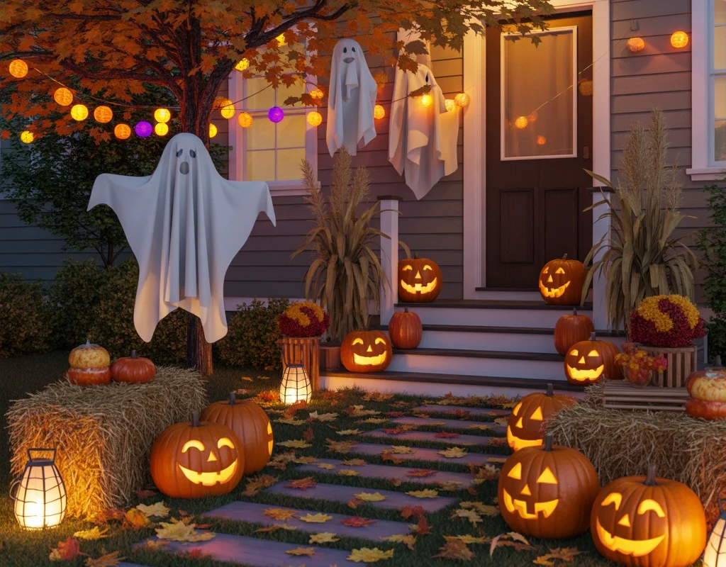 Design a Cute Halloween Yard for Families