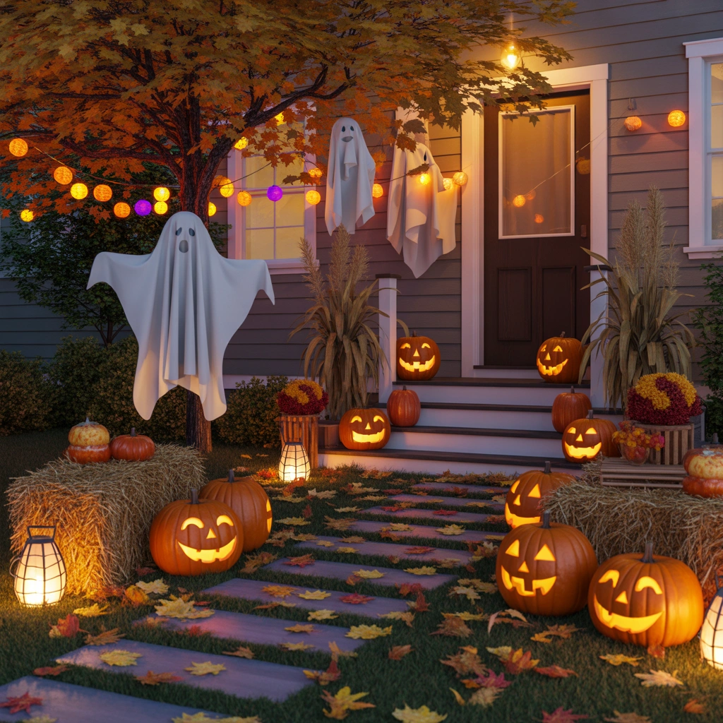 Design a Cute Halloween Yard for Families