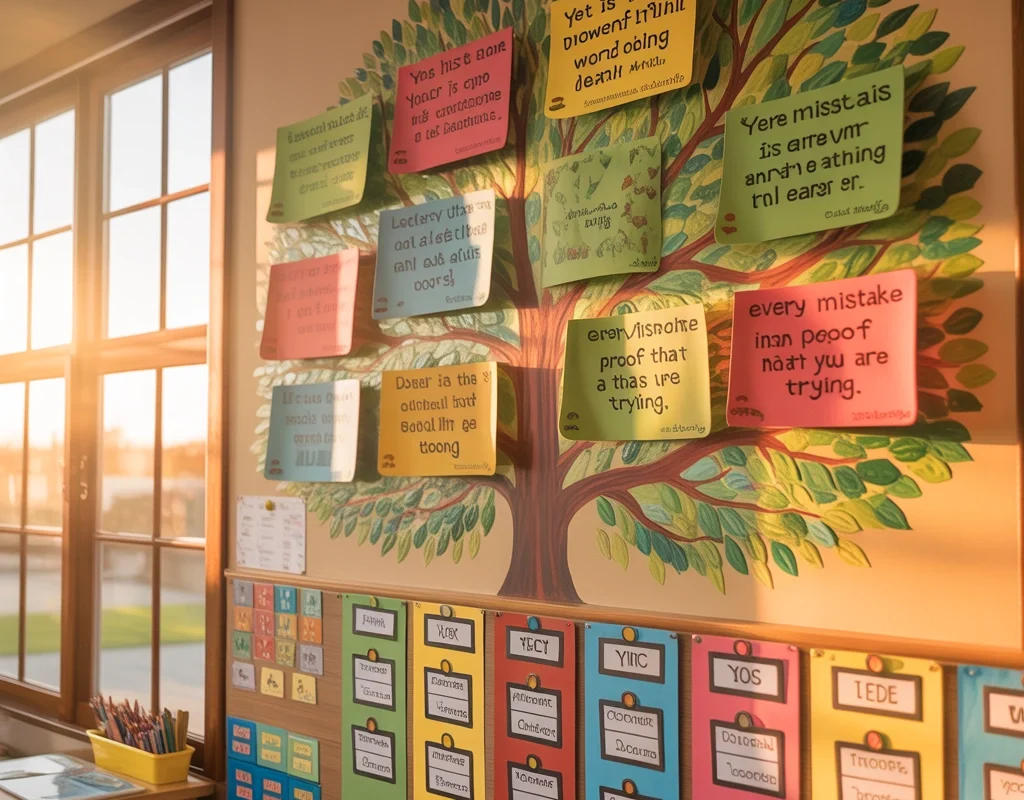 Design a Growth Mindset Wall to Motivate Students