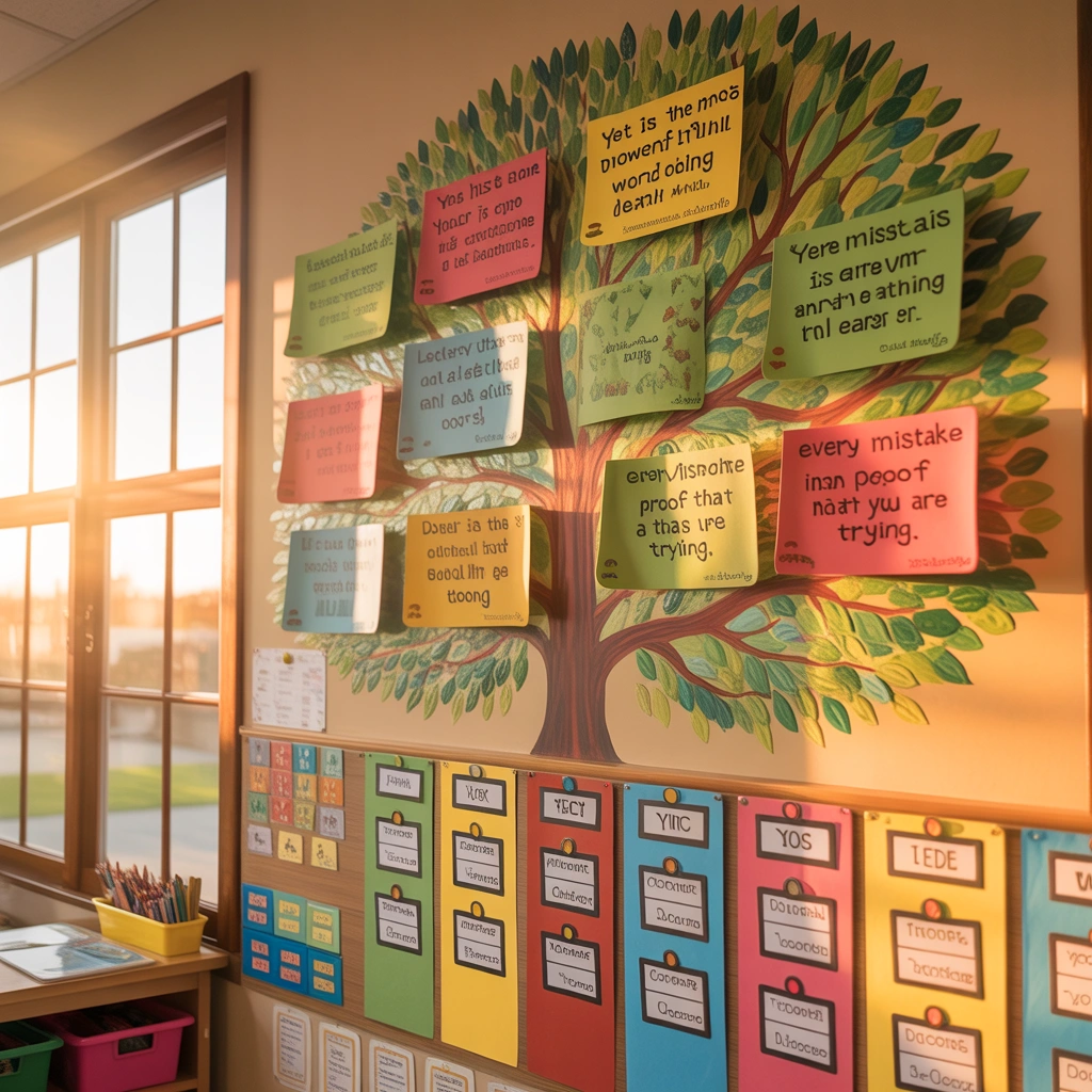 Design a Growth Mindset Wall to Motivate Students
